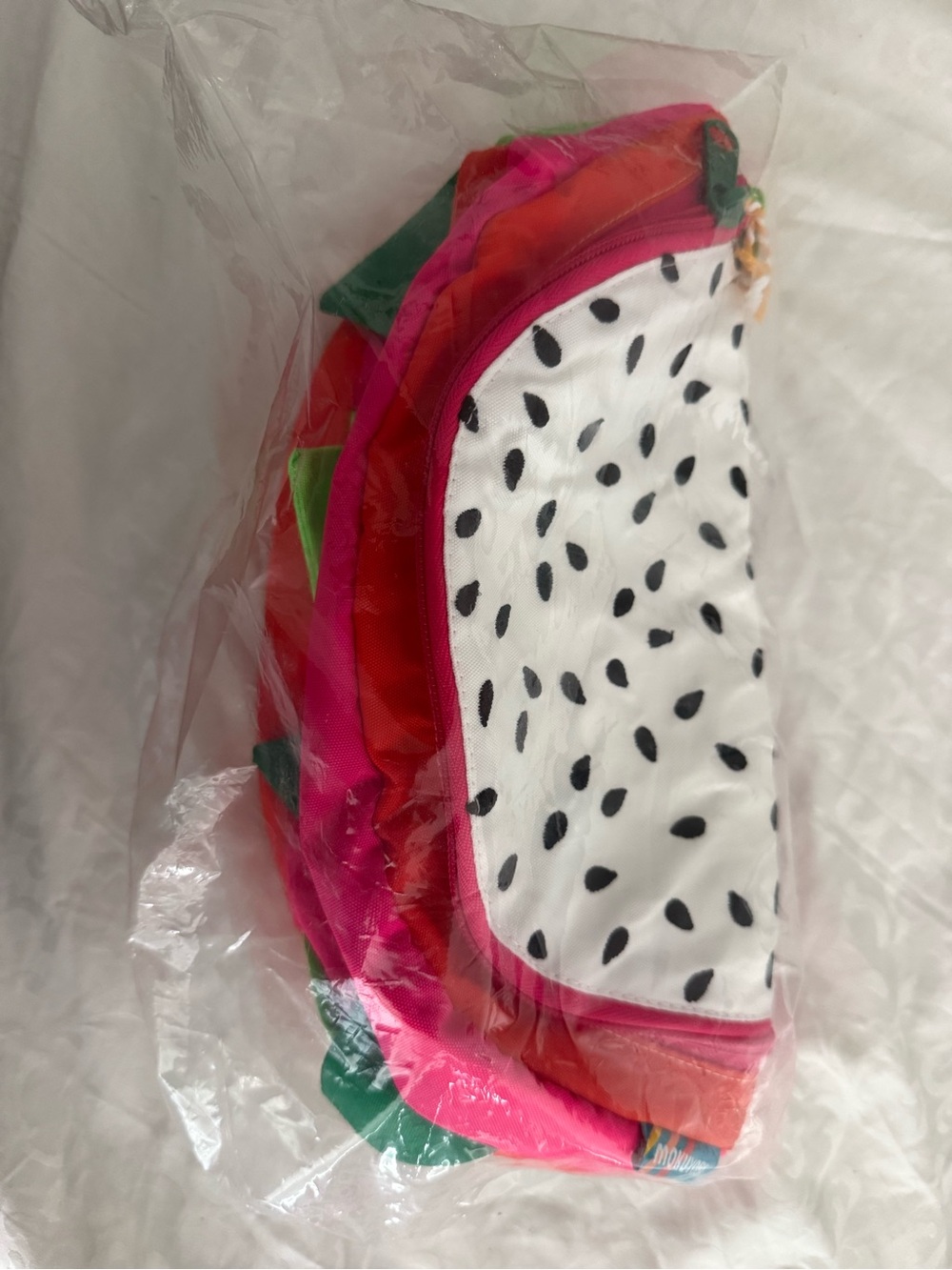 Mokuyobi brand Zip Pouch - dragonfruit fanny pack unopened